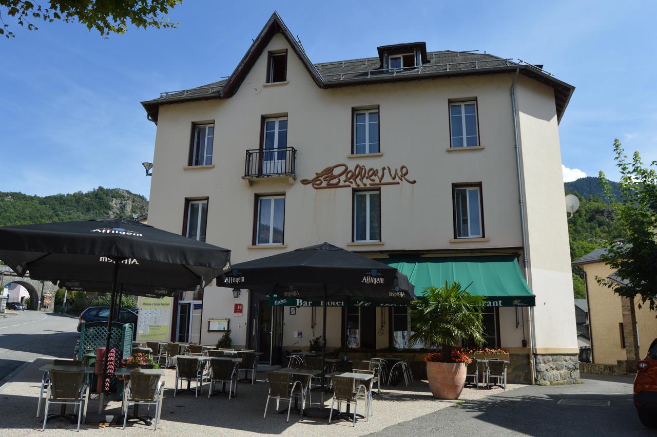Hotel Restaurant Le Bellevue อักซ์-เลส์-แตร์มส์ ภายนอก รูปภาพ
